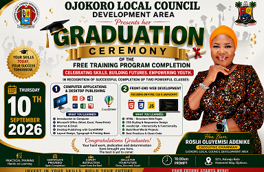 🎓 GRADUATION CEREMONY ANNOUNCEMENT